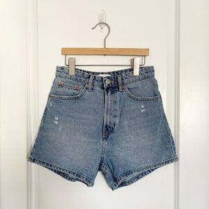Zara High Rise Shorts